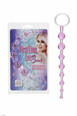 California Exotic First Time 8.25" Love Beads