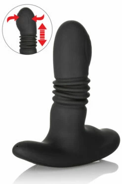 California Exotic Rotating Thrusting 4.5" Silicone Butt Plug
