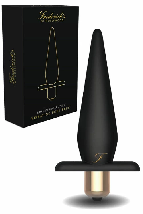 Frederick's of Hollywood Beginner-Friendly Vibrating 5.1" Butt Plug 1 Frederick's of Hollywood Beginner-Friendly Vibrating 5.1" Butt Plug