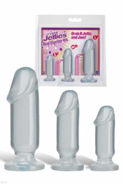 Doc Johnson Crystal Jellies Anal Starter Kit