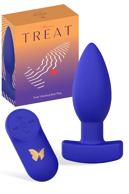 Wild Secrets Treat - 5.3" Vibrating Butt Plug 1 Wild Secrets Treat - 5.3" Vibrating Butt Plug