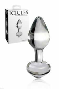 Pipedream Glass 3.25" Anal Plug
