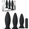 Adam and Eve Anal Training Kit with Rechargeable Bullet (4 Pce)