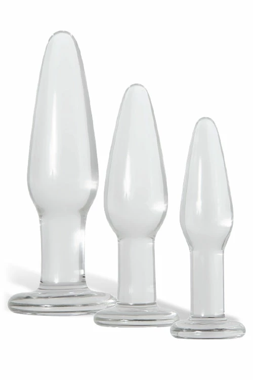 Adam and Eve Glass Anal Training Set (3 Pce) 1 Adam and Eve Glass Anal Training Set (3 Pce)