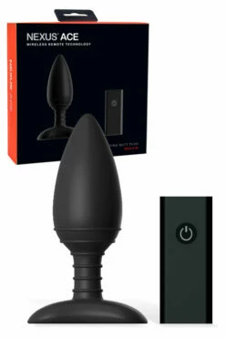 Nexus Ace Remote Control Vibrating Butt Plug - Medium