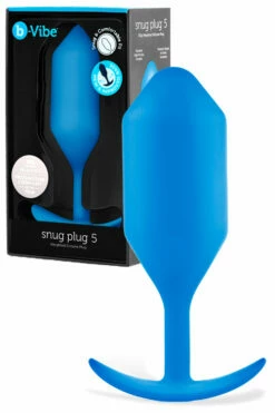 B-Vibe Snug Plug 5 - 5.9" Weighted Butt Plug