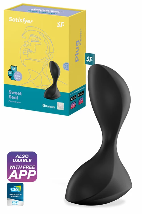 Satisfyer Sweet Seal Vibrating Anal Plug 1 Satisfyer Sweet Seal Vibrating Anal Plug