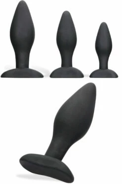 OUCH! Apex Butt Plug Set (3 Pce)