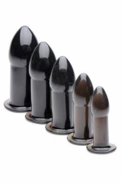 Master Series Anal Trainer Butt Plug Set (5 Pce)