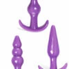 Trinity Vibes Anal Trainer Butt Plugs (3 Pce Set)