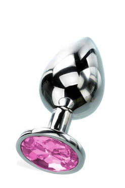 Curious Candy October - 2.7" Tourmaline Birthstone Butt Plug with Jewel