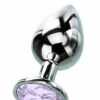 Curious Candy June - 2.7" Moonstone Birthstone Butt Plug with Jewel