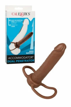 California Exotic 5.25" Dual Penetrator Strap On