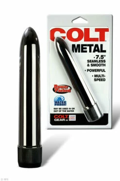 COLT 7.5" Multi-Speed Metal Vibrator