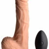 Strap U Vibrating & Rotating 8" Dildo With Strap On Harness