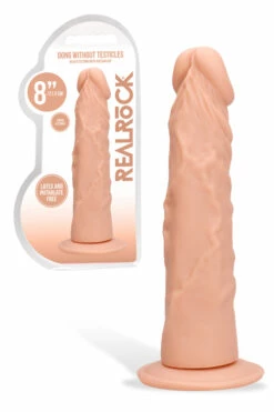 Shots Toys 8" Realistic Dong with Suction Cup Base