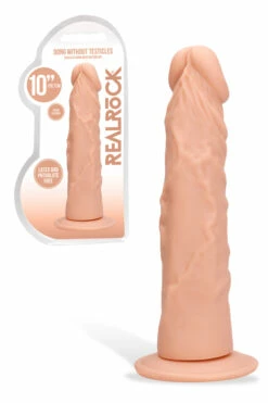 Shots Toys 10" Realistic Dong with Suction Cup Base