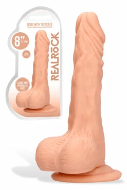 Shots Toys 8" Realistic Dildo with Suction Cup Base