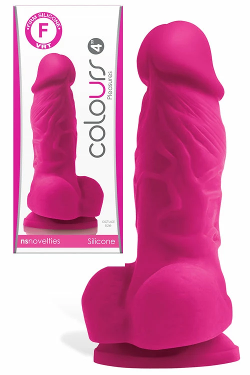 Nsnovelties 4" Realistic Satin Texture Silicone Dildo 1 Nsnovelties 4" Realistic Satin Texture Silicone Dildo