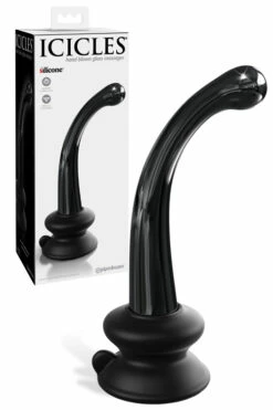 Pipedream 6.1" Curved Glass Wand Massager