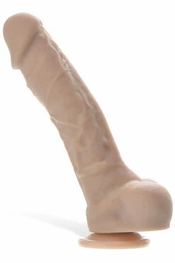 Adam and Eve Realistic 10" Silicone Dildo with Suction Base