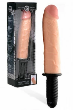 Master Series Onslaught 14.5" Vibrating Dong Thruster