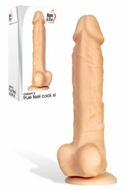 Adam and Eve XL 10" True Feel Dildo with Suction Cup Base