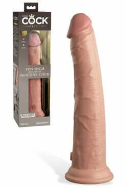 Pipedream King Cock Elite Dual Density 10" Silicone Dildo