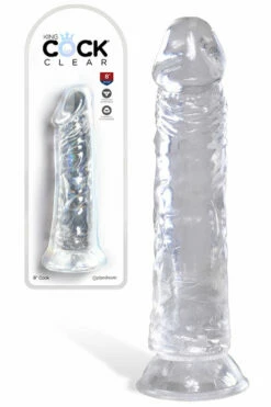 Pipedream King Cock 8" Dildo With Suction Base