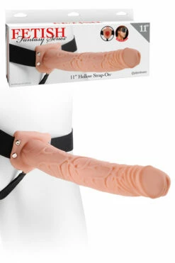 Pipedream Adjustable 11" Realistic Hollow Strap-On