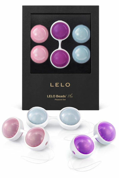 Lelo Beads Plus Kegel Set (Holder & 6 Balls) 1 Lelo Beads Plus Kegel Set (Holder & 6 Balls)