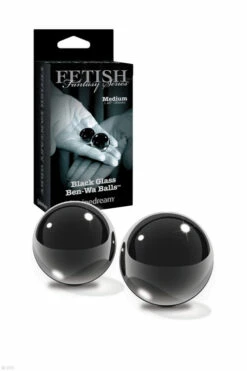 Pipedream 1.25" Medium Glass Ben-Wa Balls (2 Pack)