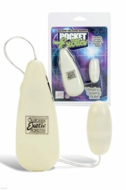 California Exotic Glow-in-the-Dark Vibrating Glowing 2" Bullet