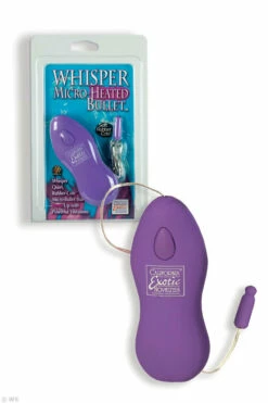 California Exotic Whisper Quiet Micro Heated Bullet