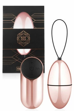 Rosy Gold Nouveau 2.8" Vibrating Egg With Remote