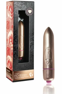 Rocks Off Precious Golden 3" Bullet Vibrator
