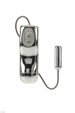 California Exotic 1.5" Silver Extreme Micro-Bullet