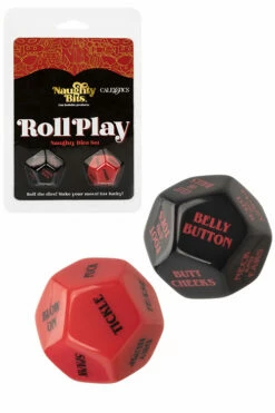 California Exotic Naughty Bits Roll Play Naughty Dice Set (2-pce)