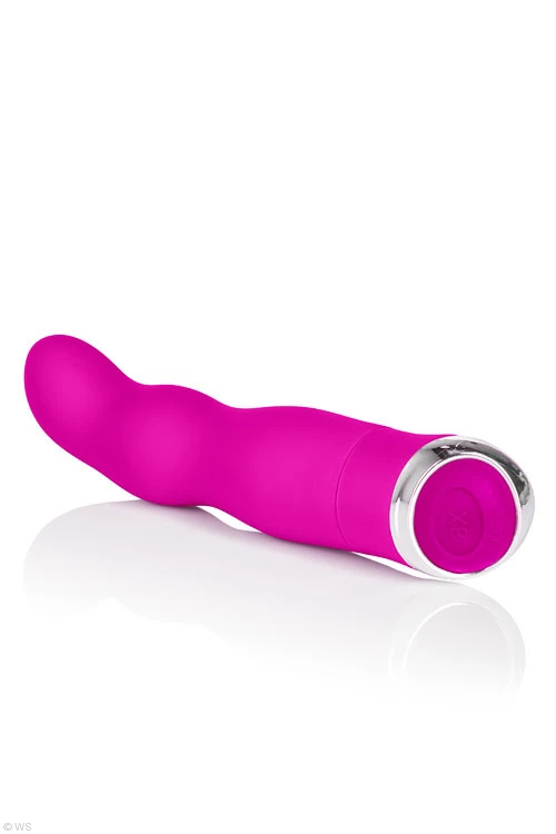 California Exotic 8 Function Classic Curved 5.5" Vibrator 2 California Exotic 8 Function Classic Curved 5.5" Vibrator - Image 2