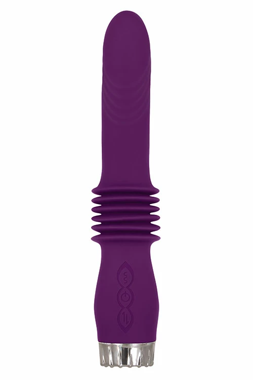 Adam and Eve 9.75" Deep Love Thrusting G-Spot Vibrator 2 Adam and Eve 9.75" Deep Love Thrusting G-Spot Vibrator - Image 2