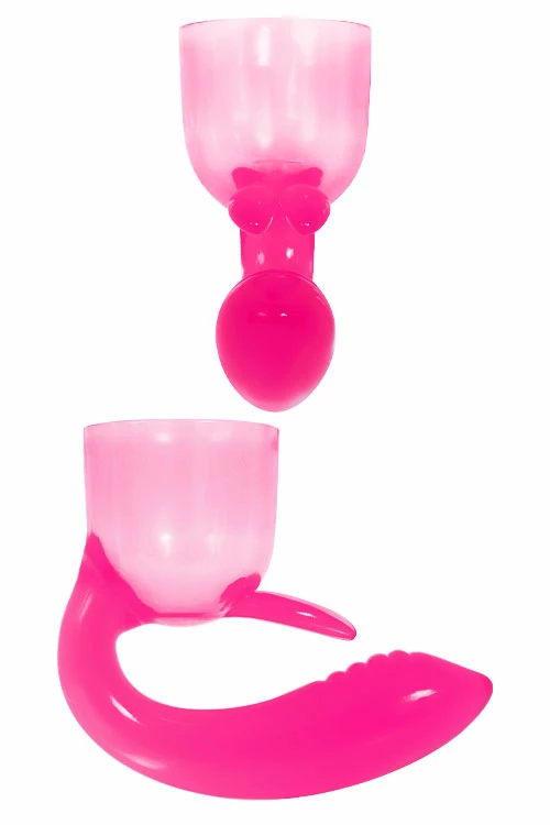 Adam and Eve Insertable 4.5" Magic Rabbit Wand Attachment 2 Adam and Eve Insertable 4.5" Magic Rabbit Wand Attachment - Image 2