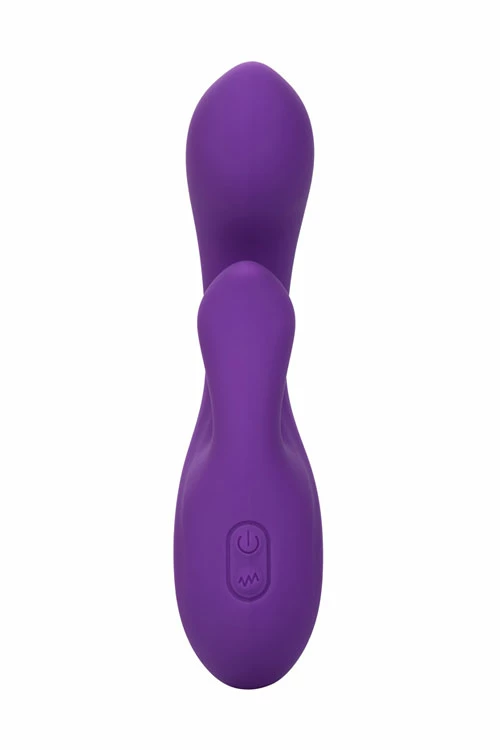 California Exotic Stella Dual Pleaser - 6.75" Liquid Silicone Rabbit Vibrator 2 California Exotic Stella Dual Pleaser - 6.75" Liquid Silicone Rabbit Vibrator - Image 2
