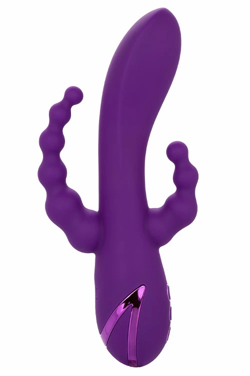 California Exotic Long Beach Bootylicious Triple Stimulation Rabbit Vibrator 2 California Exotic Long Beach Bootylicious Triple Stimulation Rabbit Vibrator - Image 2