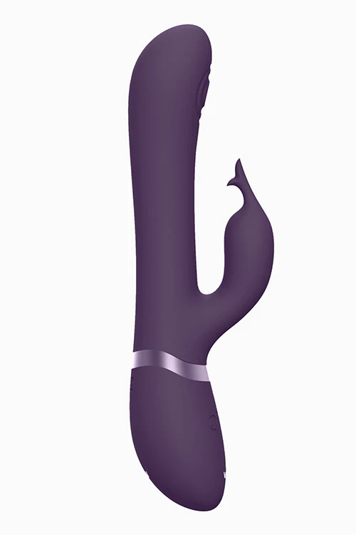 Shots Toys 8.8" Etsu Thumping & Vibrating Rabbit with Interchangeable Clitoral Sleeves 2 Shots Toys 8.8" Etsu Thumping & Vibrating Rabbit with Interchangeable Clitoral Sleeves - Image 2