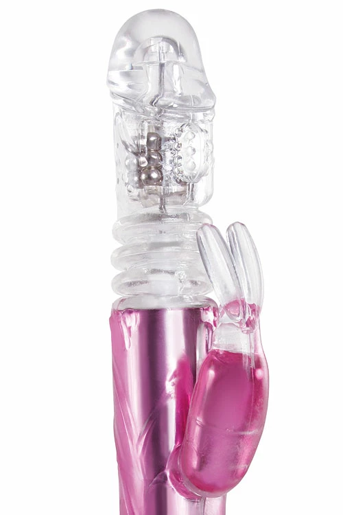 Nsnovelties 9.5" Thrusting Rabbit Vibrator 2 Nsnovelties 9.5" Thrusting Rabbit Vibrator - Image 2