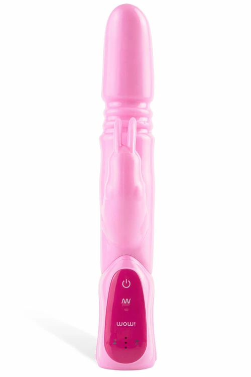 Pipedream Thrusting 11" Rabbit Vibrator with Anal Stimulator 2 Pipedream Thrusting 11" Rabbit Vibrator with Anal Stimulator - Image 2
