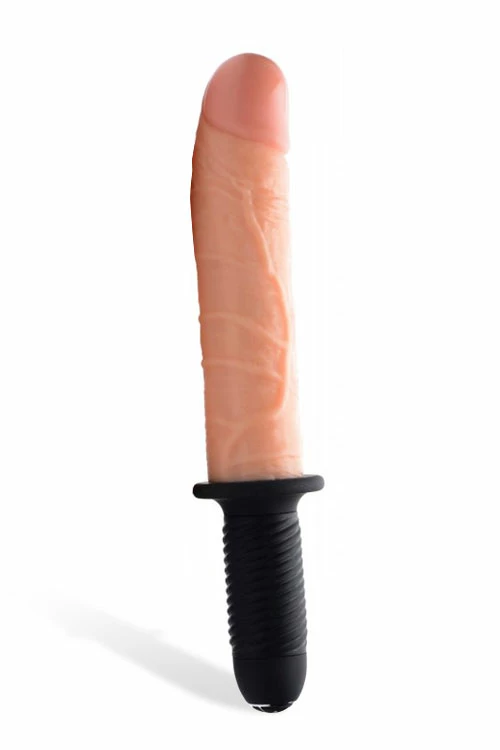 Master Series 9" Realistic Vibrating Dildo Thruster 2 Master Series 9" Realistic Vibrating Dildo Thruster - Image 2