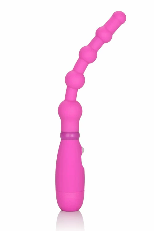 California Exotic 5.75" Vibrating Beaded Booty Probe 2 California Exotic 5.75" Vibrating Beaded Booty Probe - Image 2
