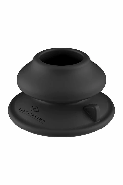 Shots Rimly - 4.3" Handblown Glass Vibrating Anal Plug with Suction Cup & Remote Control 2 Shots Rimly - 4.3" Handblown Glass Vibrating Anal Plug with Suction Cup & Remote Control - Image 2