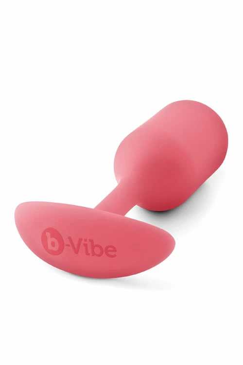 B-Vibe Snug Plug 2 - 4.1" Weighted Butt Plug 2 B-Vibe Snug Plug 2 - 4.1" Weighted Butt Plug - Image 2